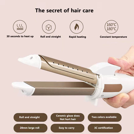 Temperature Setting Electric Hair Curler Long Curling Tong Wand 9-38mm Professional Hair Curling Iron LCD Screen