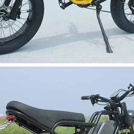 Ebike AKEZ 1500W 48V 18AH Electric Bicycle Full Suspension
