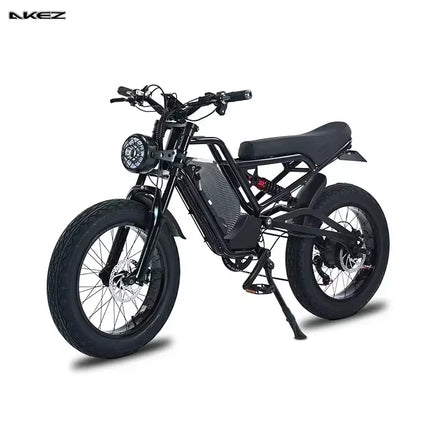 Ebike AKEZ 1500W 48V 18AH Electric Bicycle Full Suspension