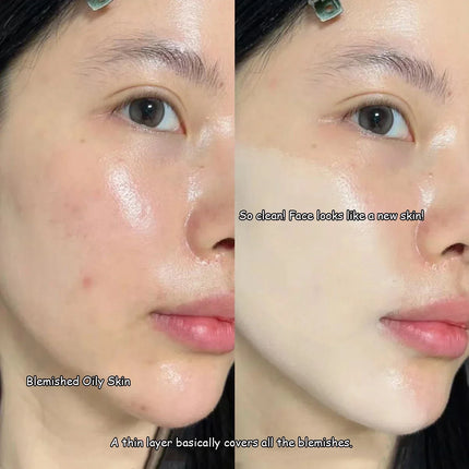 Air Cushion CC Cream Natural Moisturizing Foundation Concealer Whitening Oil-control Korean Makepu BB Cream with Cosmetics Puff