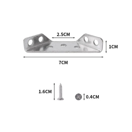 10/1set Corner Brackets Stainless Steel Corner Brace