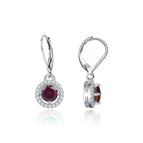 Red Garnet / 925 Sterling Silver / United States