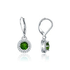 Chrome Diopside / 925 Sterling Silver / CHINA