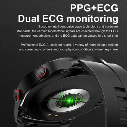 For Huawei GT3 Pro New Smartwatch Men NFC GPS Tracker ECG+PPG Heart rate Blood oxygen Waterproof Bluetooth Call Smart Watch 2024