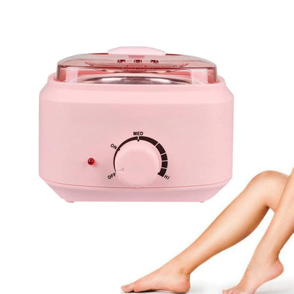 Hair Removal Waxing Kit Wax Warmer Hot Wax Heater for Salon Spa and Home Wax Heater for Wax Beans For Rapid Removing Hair