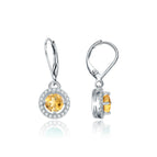 Citrine / 925 Sterling Silver / CHINA