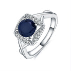 925 Sterling Silver / Sapphire / United States | 7