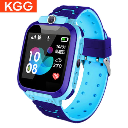 Q12 2G Kids Smartwatch Waterproof SOS Photo Camera Phone Voice Call LBS Location Child Clock Smart Watch Gift For IOS Android ﻿