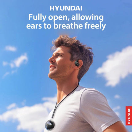 Choice HYUNDAI X15 PRO Waterproof Headphones HY-T26 Bluetooth 5.3 Earphones HIFI Stereo Sound quality Long Battery Life Earbuds