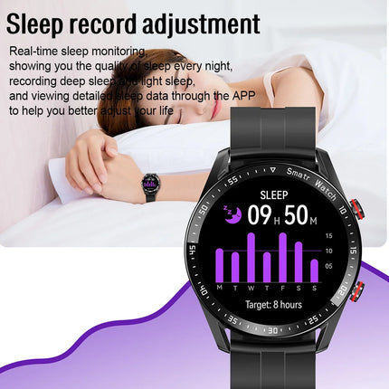 For Huawei GT3 Pro New Smartwatch Men NFC GPS Tracker ECG+PPG Heart rate Blood oxygen Waterproof Bluetooth Call Smart Watch 2024