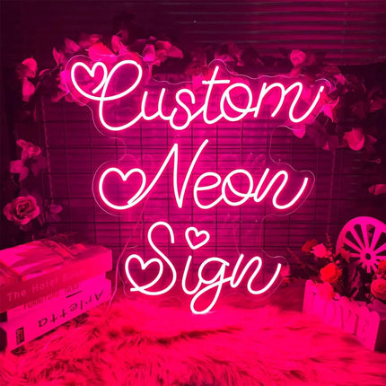 Custom Neon LED Mr&Mrs Personalized Neon Sign Customization For Wedding Party Decoration Bedroom Home Wall Decor Night Lamp