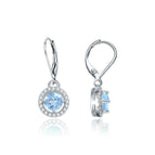 Sky Blue Topaz / 925 Sterling Silver / CHINA