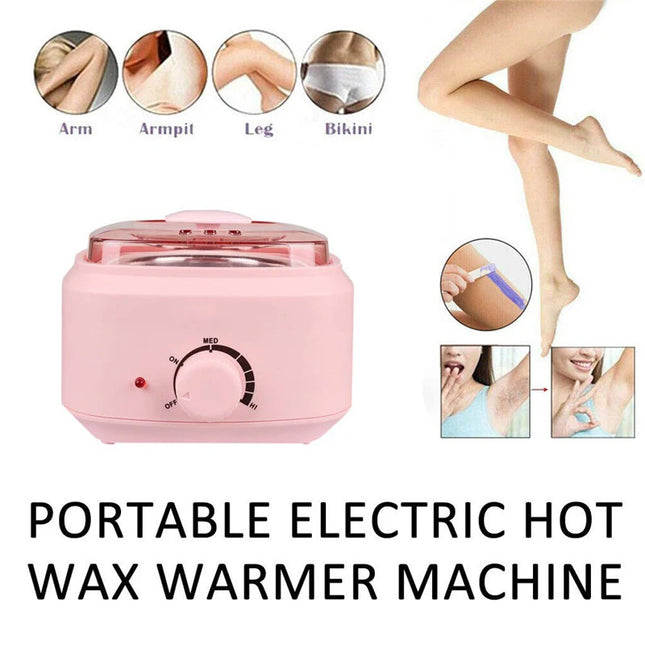 Hair Removal Waxing Kit Wax Warmer Hot Wax Heater for Salon Spa and Home Wax Heater for Wax Beans For Rapid Removing Hair