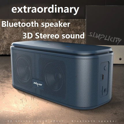 ZEALOT S53 Mini Bluetooth Speaker Portable Wireless Column Waterproof HIFI Lossless Sound Quality Stereo Subwoofer Loudspeaker