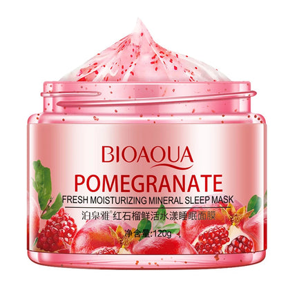 Bioaqua Fruit Sleep Face Mask Skincare Firming Moisturizing Hydrating Facial Masks Beauty Korean Skin Care Products