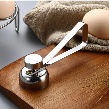 Stainless Steel Egg Topper Cutter Metal Egg Scissors Boiled Raw Opener Creative Kitchen Tool Gadgets Accessories Cool Gadgets