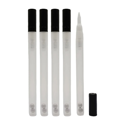 5Pcs Transparent Empty Paint Pen Ink Refill Cartridges Blank Tube Marker for Drawing Painting Lettering Writing Art Supplies