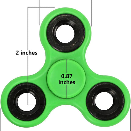 ABS Fidget Spinner EDC Spinner For Autism ADHD Anti Stress Tri-Spinner High Quality Adult Kids Funny Toys