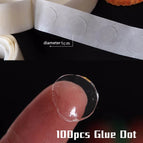 100pcs glue dot / as photo