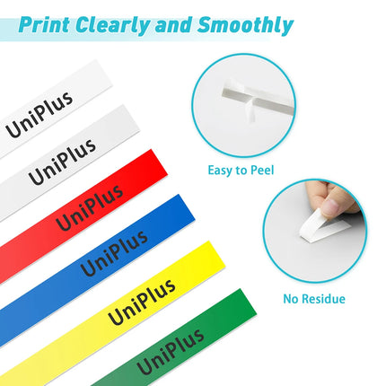 6/9/12/18/24/36mm Label Sticker Compatible Brother Label Tape 12mm tz Tape Laminated Tape for Brother P Touch Labeling Machine