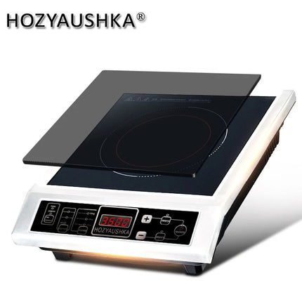 High-power induction cooker 3500W commercial stainless steel induction cooker household stir fry battery