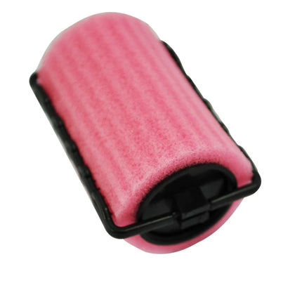 6 PCS Magic Hair Care Roller Style Sponge Curlers For Girl Ladies Pink Color Hair Styling Tool Curler Maker