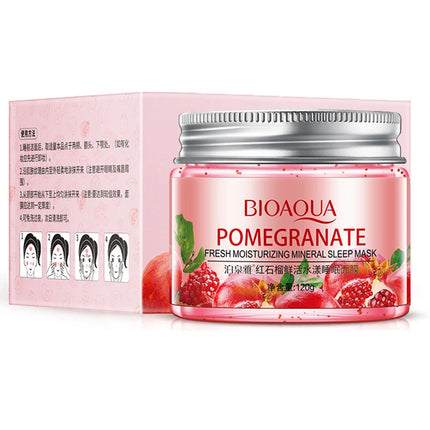 Bioaqua Fruit Sleep Face Mask Skincare Firming Moisturizing Hydrating Facial Masks Beauty Korean Skin Care Products