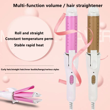 Temperature Setting Electric Hair Curler Long Curling Tong Wand 9-38mm Professional Hair Curling Iron LCD Screen