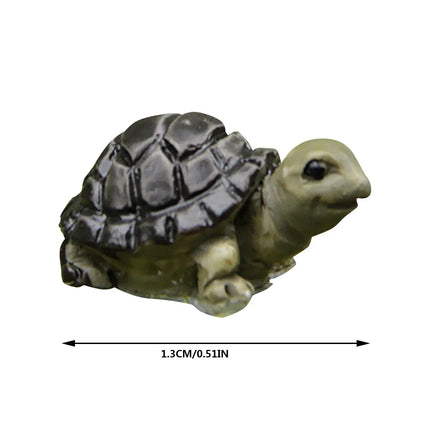 Tortoise Statue For Garden Outdoor Micro Landscape Yard Garden Decor Miniature Resin Garden Statues jardineria ecoracion