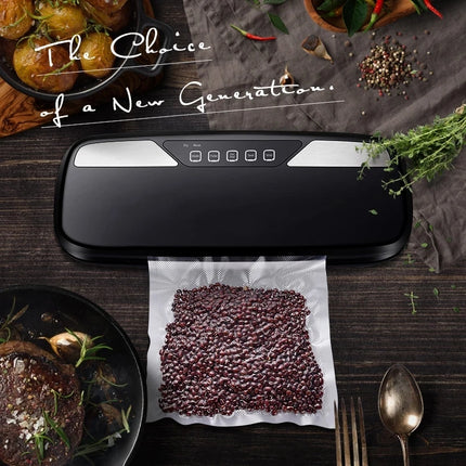 saengQ Best Electric Vacuum Food Sealer Packaging Machine For Home Kitchen Food Saver Bags Commercial Vacuum Food Sealing