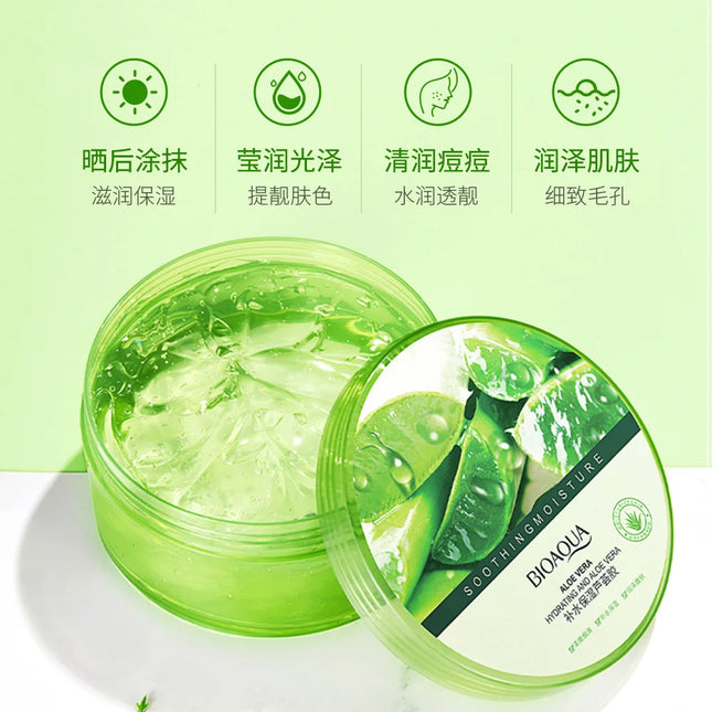 Bioaqua Natural Aloe Vera Gel Face Cream Moisturizing Blackhead Removal Creams For Women Korean Skin Care Products Cosmetics