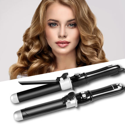 1.1/1.25inch Rotating Curling Iron Curling Wand Automatic Hair Curler 30s Instant Heat Auto Hair Waver Hair Styling Irons