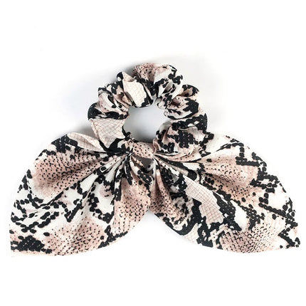 LOVINGSHA Rabbit Ear Leopard Hair Accessories Elastic Hair Band Hair Rope For Women Girls Rubber Band Tie Hair Scrunchies ATC999