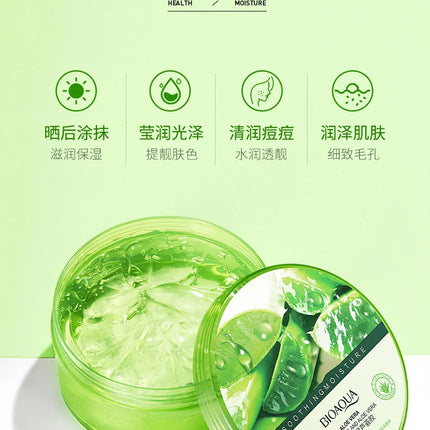 Bioaqua Natural Aloe Vera Gel Face Cream Moisturizing Blackhead Removal Creams For Women Korean Skin Care Products Cosmetics