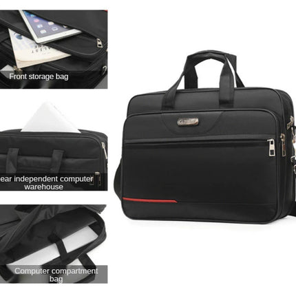 Large Capacity Men's Laptop Bag Briefcases Business Document Electronic Article Clothes Storage Pouch Shoulder  Travel Organizer