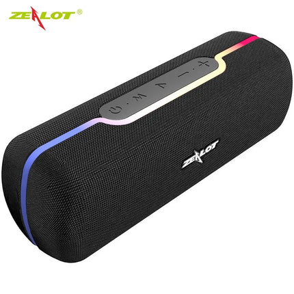 ZEALOT S53 Mini Bluetooth Speaker Portable Wireless Column Waterproof HIFI Lossless Sound Quality Stereo Subwoofer Loudspeaker