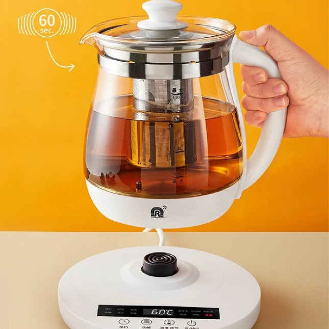 220V Health Pot Household Multifunctional Glass Electric Kettle Flower Teapot Tea Pot 1.8L