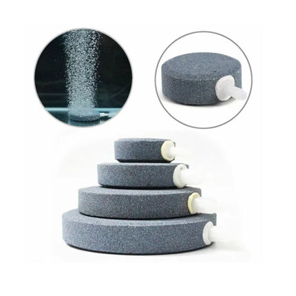 1PCS 40/50/60/70/80/100mm Bubble Stone Aerator for Aquarium Fish Tank Pump Hydroponic Oxygen Plate Mini Air Pump Accessories