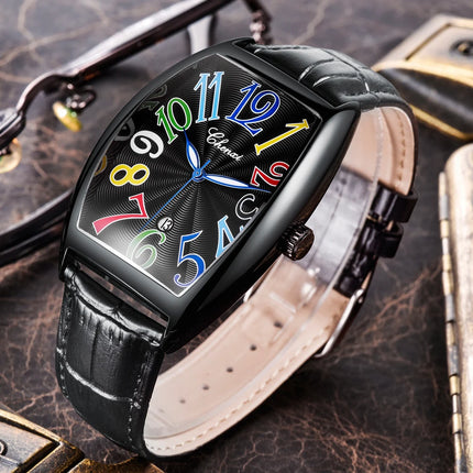 New CHENXI Mens Watches Top Brand Luxury Male Clocks Date Business Leather Strap Quartz Wristwatches Men Watch Gift 8217