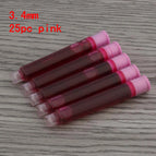 3.4mm 25PC pink