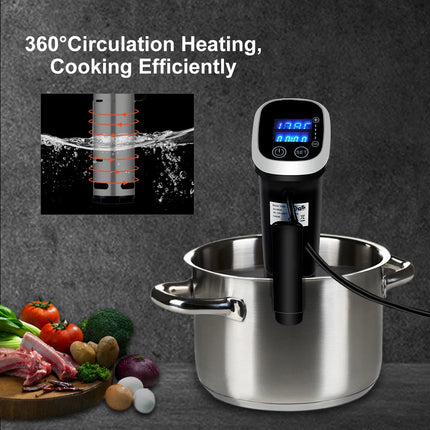 BioloMix 2.55 Generation Sous Vide Cooker Machine IPX7 Waterproof  Circulator Accurate Cooking With LED Digital Display