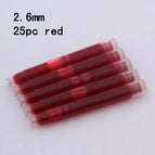 2.6mm  25PC  red