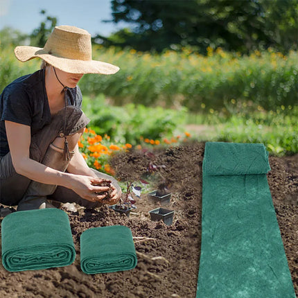 0.2x3m/0.2x10m Biodegradable Grass Seed Mat Seed Starter Mat Gardening Planting Turf Carpets Home Yard Lawn Decoration Supplies