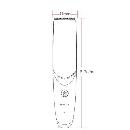 Baby Hair Trimmer USB Eletric Protable Low Noise Baby Care Children Shaver Kids Hair clipper