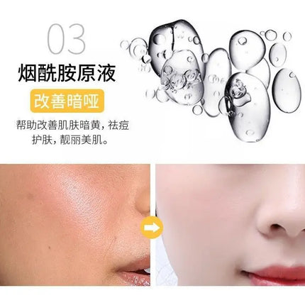 100ml 24k Gold Hyaluronic Acid Nicotinamide Face Serum Anti Aging Facial Lifting Collagen Essence Skin Care Whitening Serum