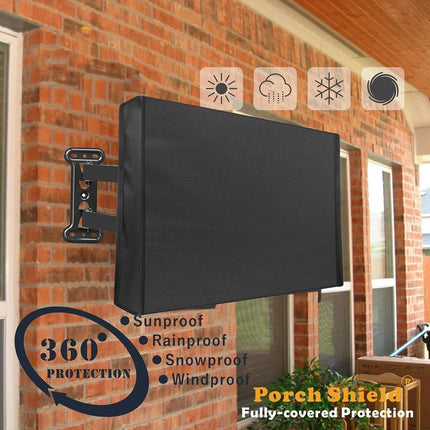 Garden Patio Outdoor TV Cover   32" 36" 40" 46" 50" 55" 60" 65" Protect TV Screen Weatherproof Dust-proof Outdoor TV Cover