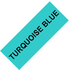 Black Turquoise Blue / 12mm