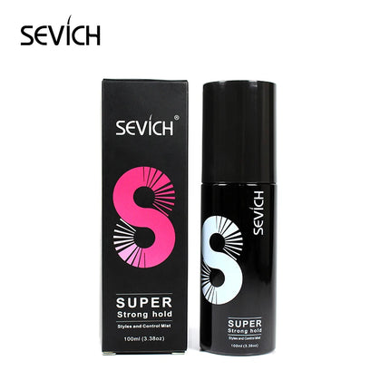 Sevich Hair Hold Spray Water Applicator for Styling Working Hair Building Fibers Hairdresser Water Hair Fixing Spray 100ML