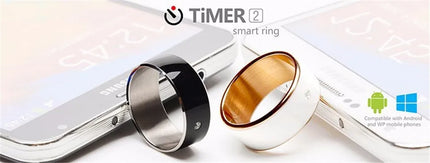 TimeR2 Smart Ring App Enabled Wearable Technology Magic Ring For NFC Phone Smart Accessories Trendy 3-proof Electronic Component