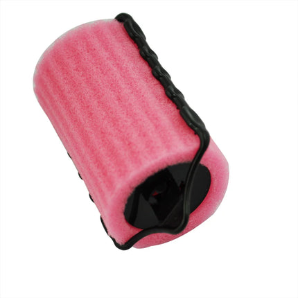 6 PCS Magic Hair Care Roller Style Sponge Curlers For Girl Ladies Pink Color Hair Styling Tool Curler Maker